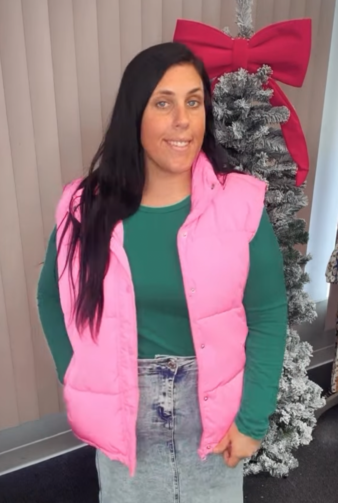 Pink vest
