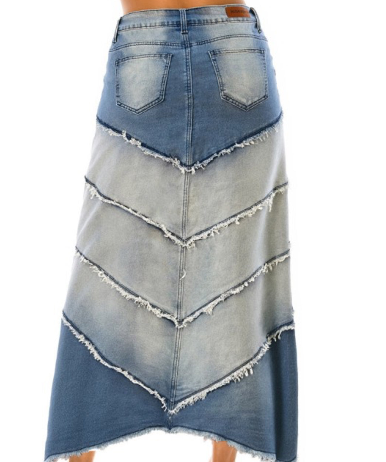 Classic denim skirt