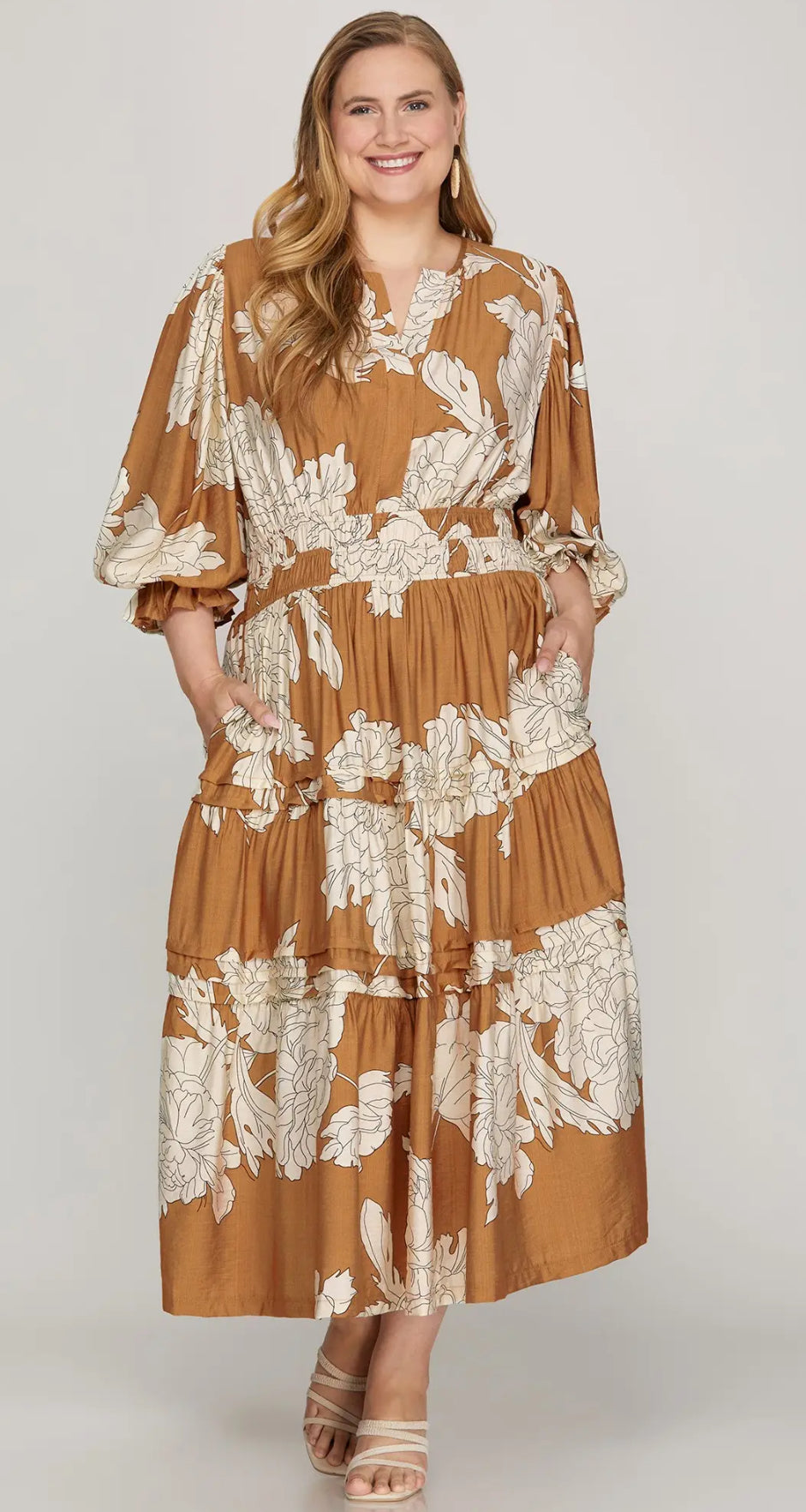 Mustard Maxi dress