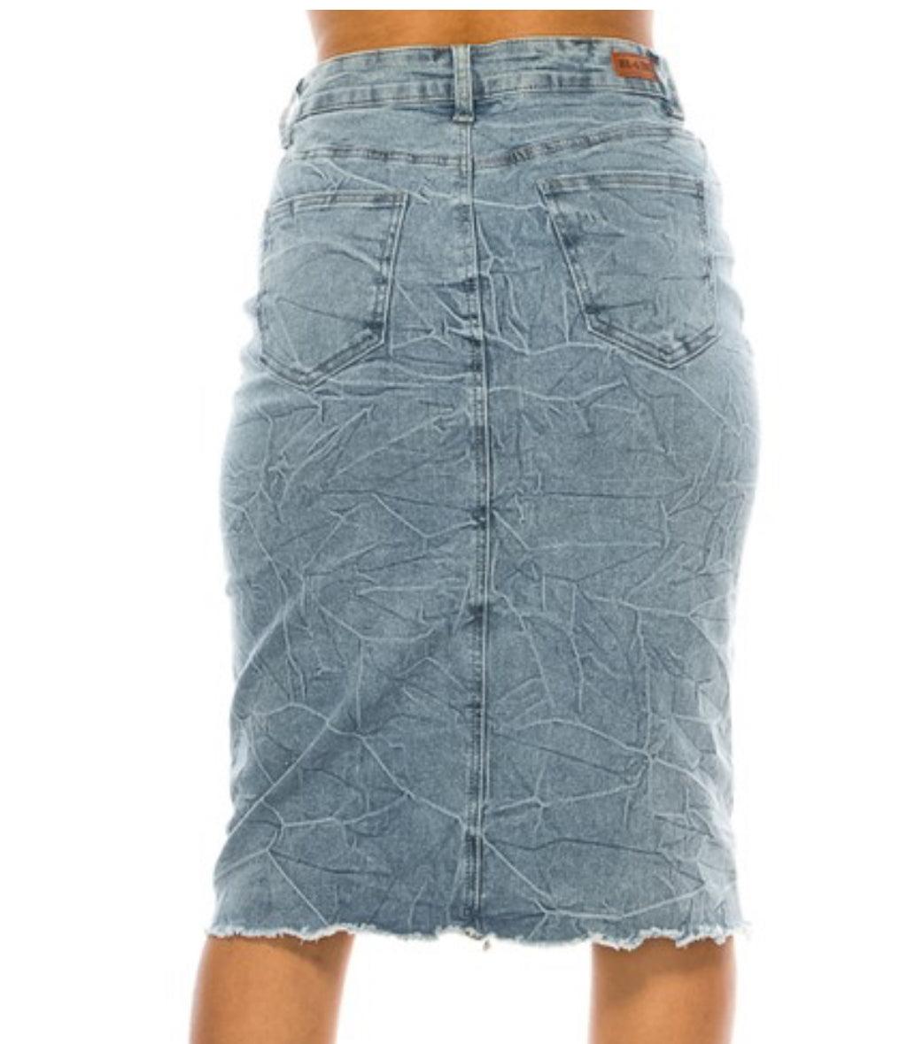 Starlight Denim skirt