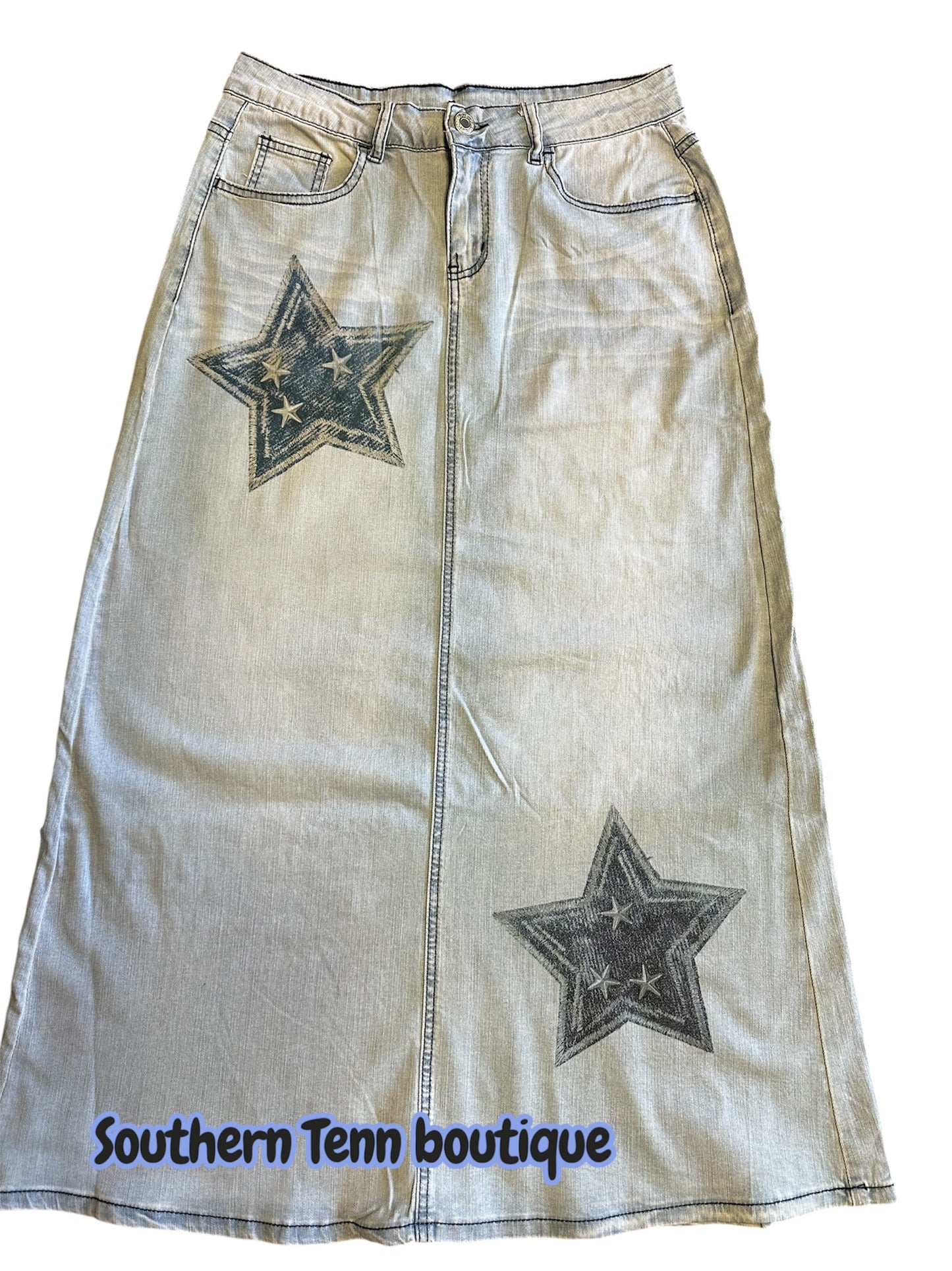 Starlight Blues Denim skirt