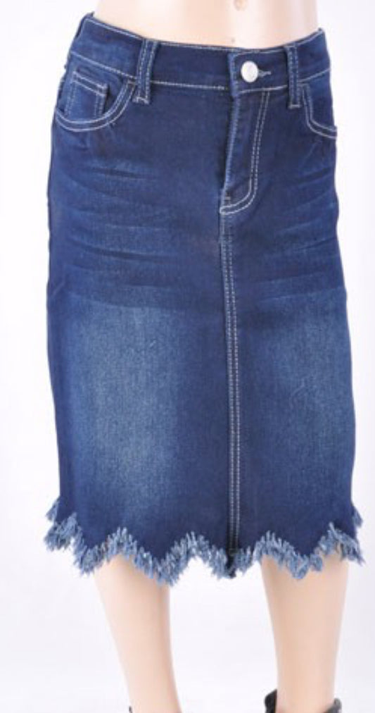 Kids denim with adjustable waist