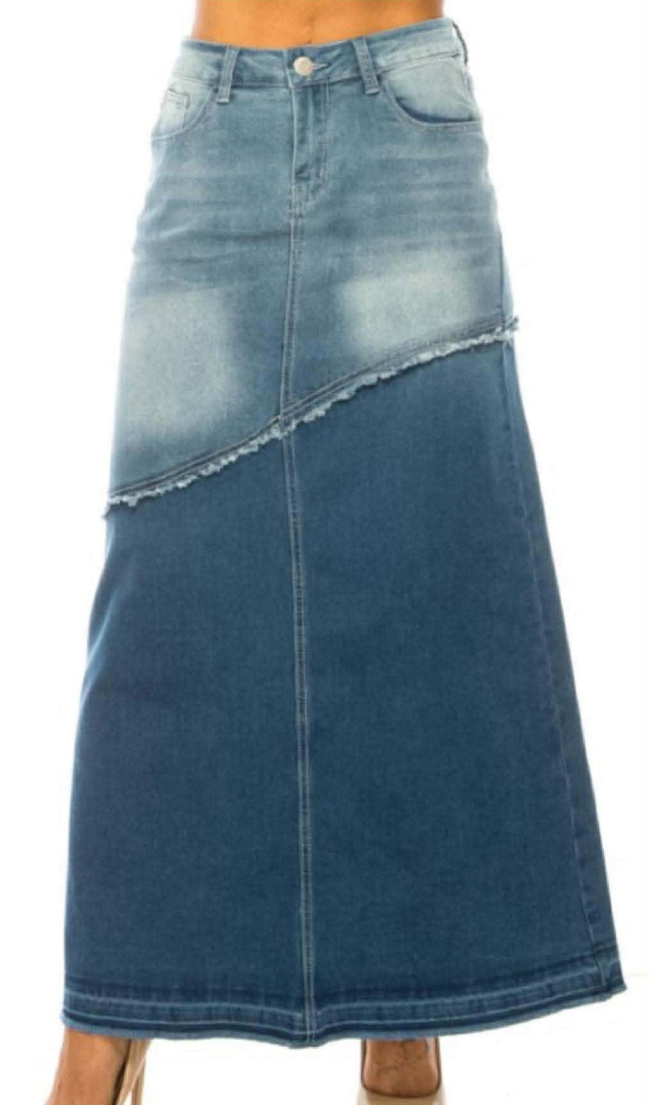 Grace denim Skirt