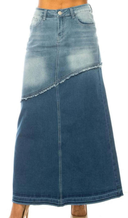 Grace denim Skirt