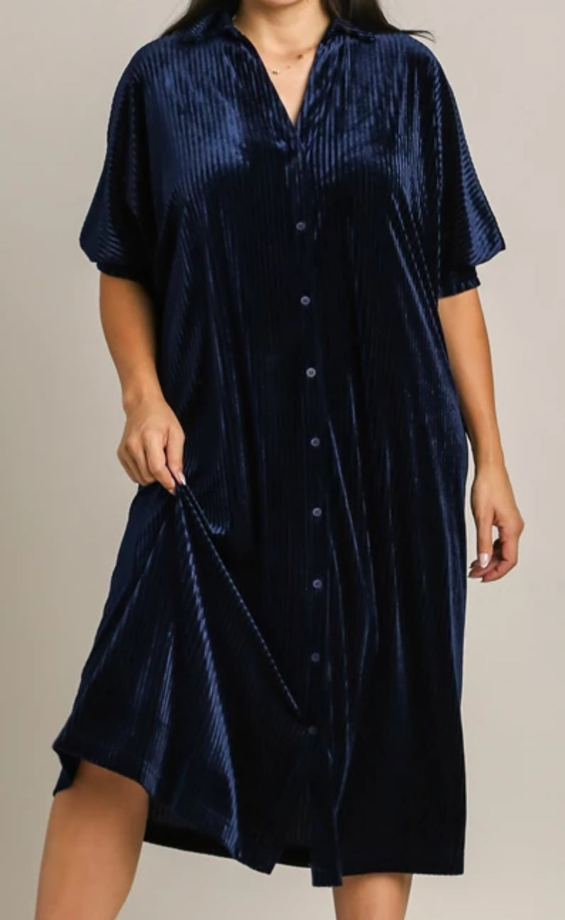 Kimmie dress “Navy”