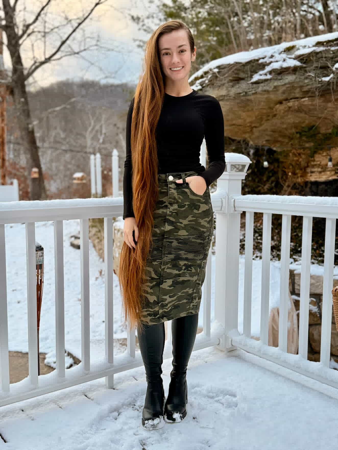 Camo skirt