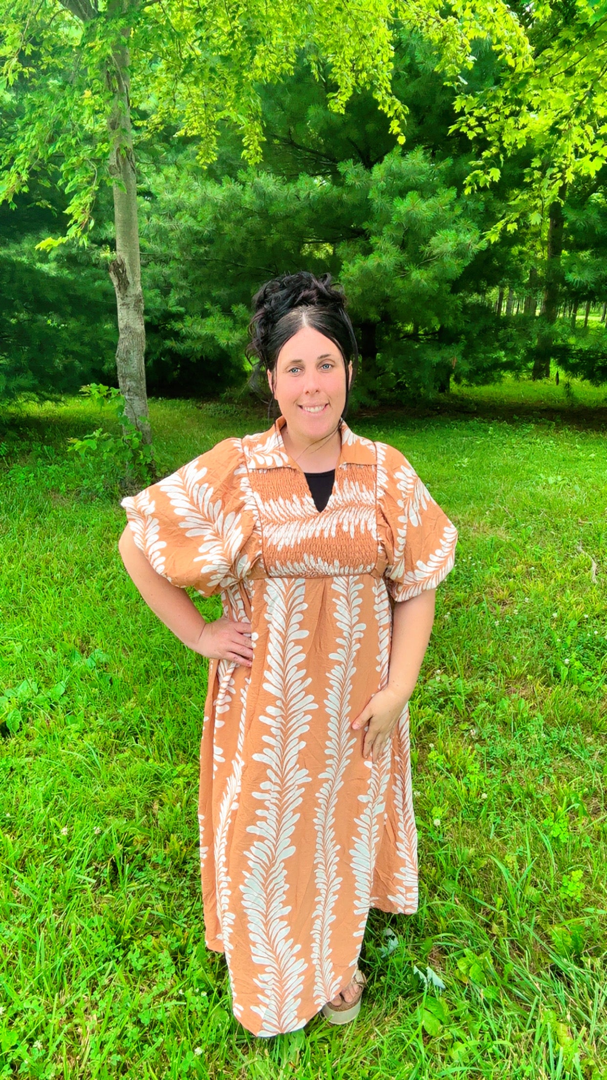 The Pat maxi dress
