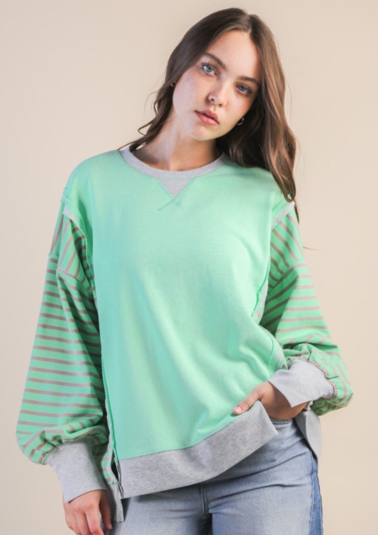 Oversized sweatshirt