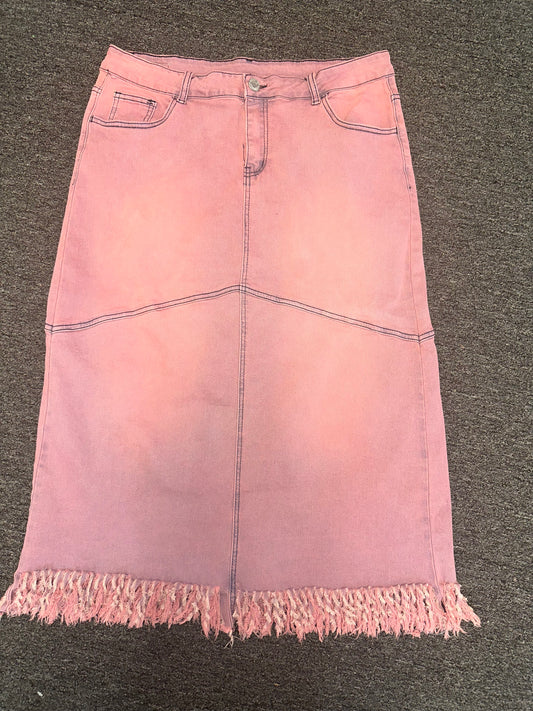 Mauve Retro denim