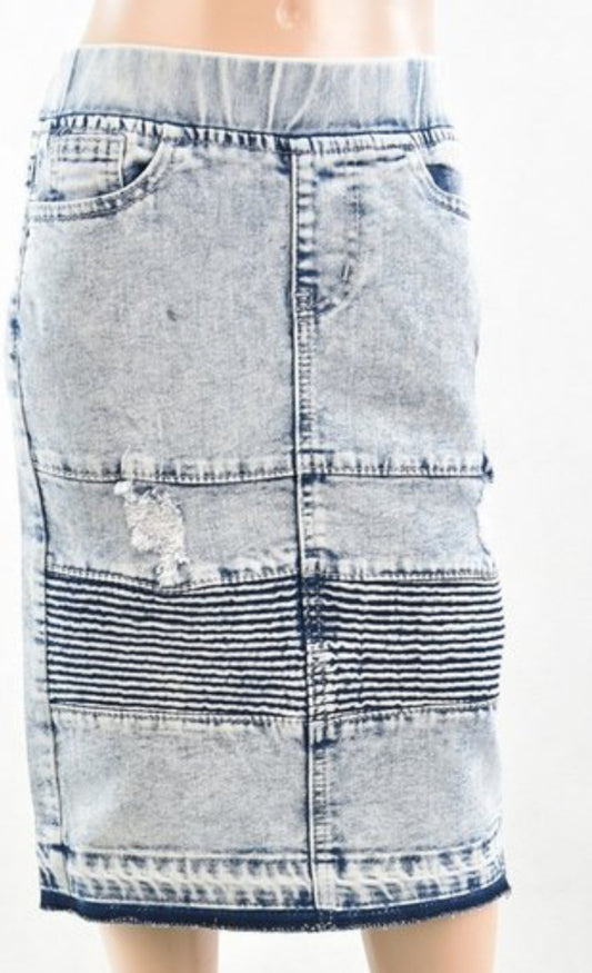 Kids stone wash denim