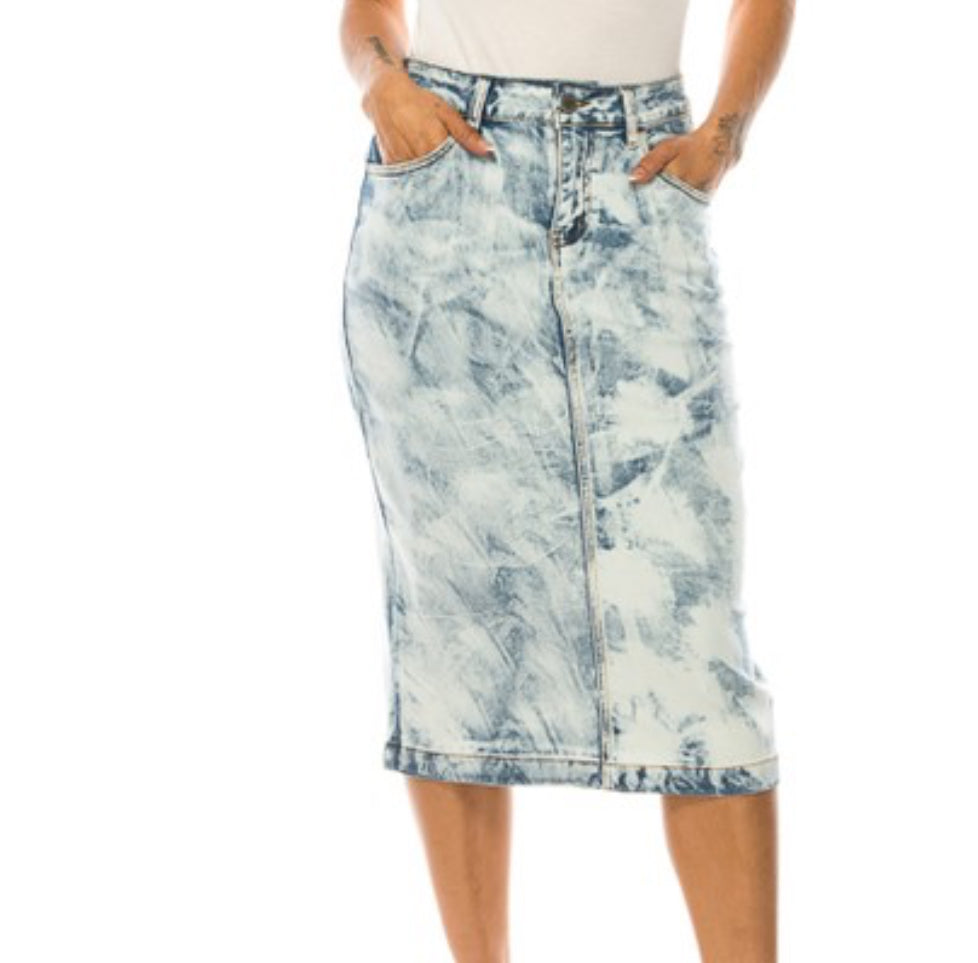 Vanessa denim skirt