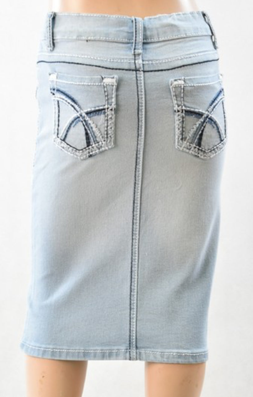 tabby denim skirt “Girls”