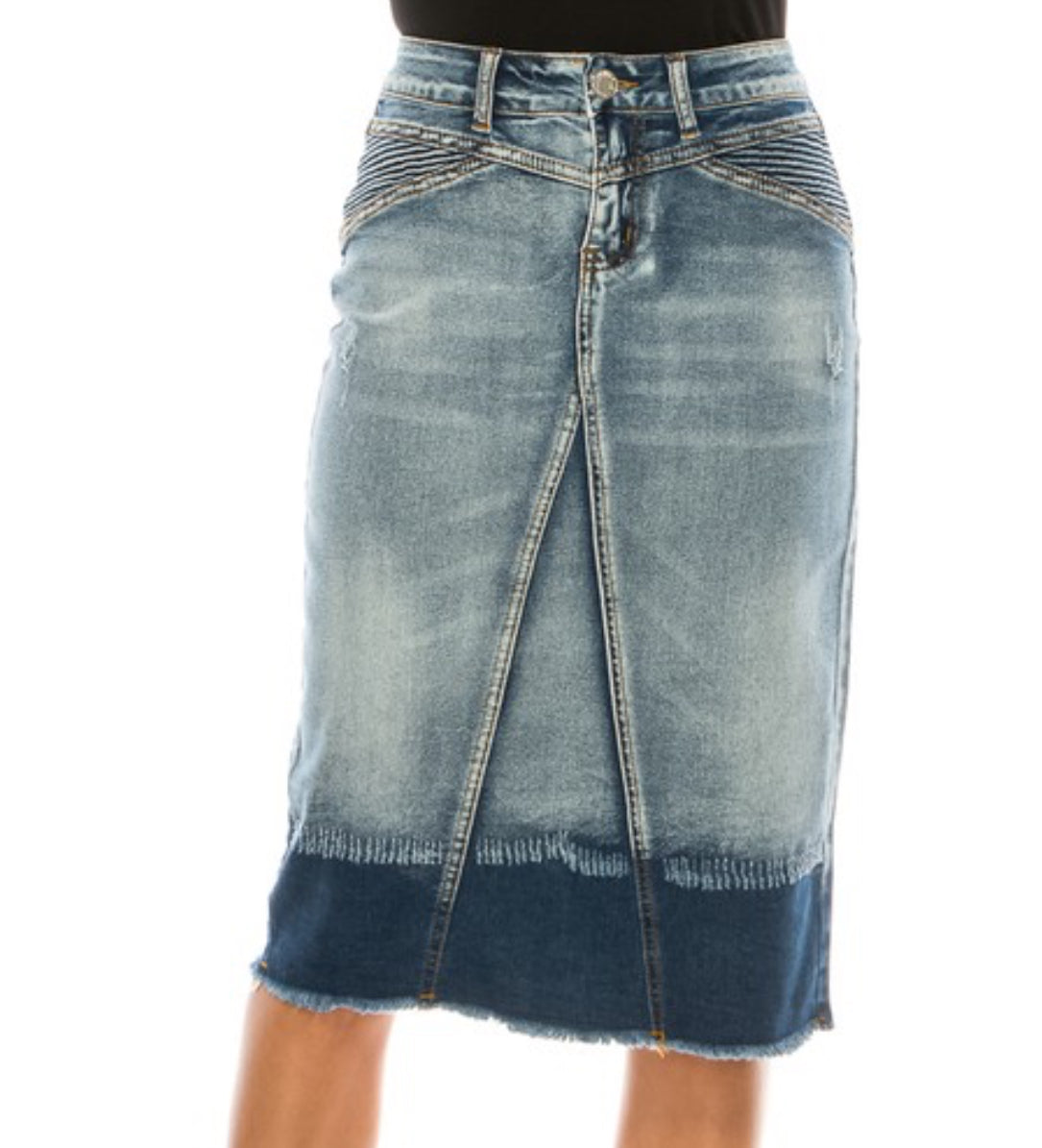 Clarissa denim skirt