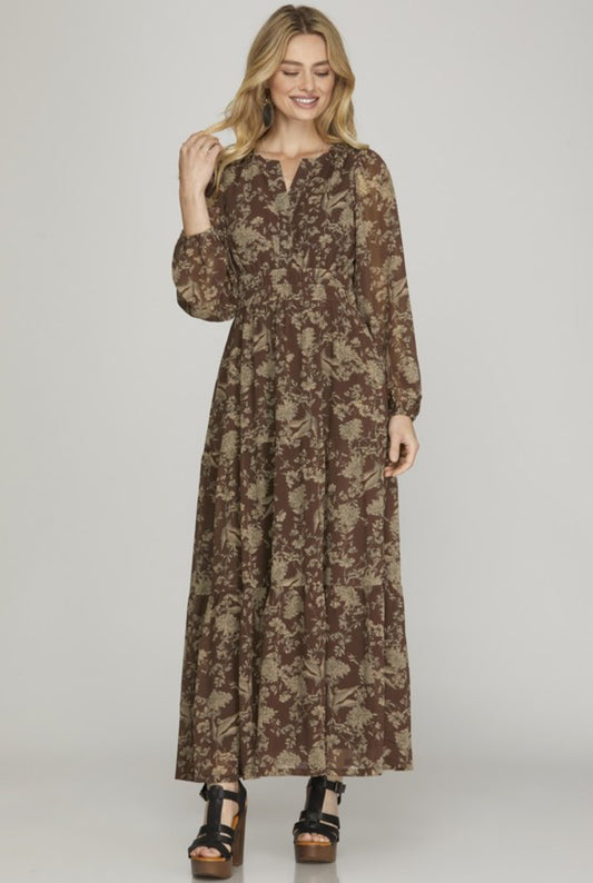 Veronica maxi dress