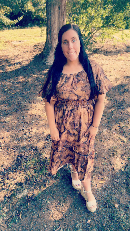 Vintage maxi dress